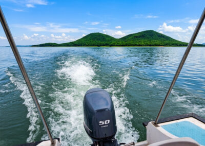 Boat cruise to cattle island at Debrigarh
