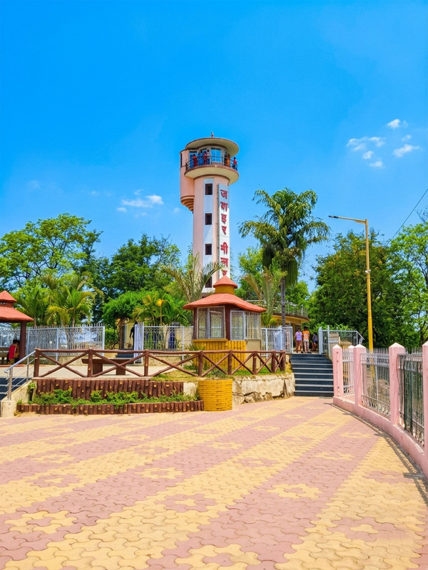 Hirakud lake jawahar minar