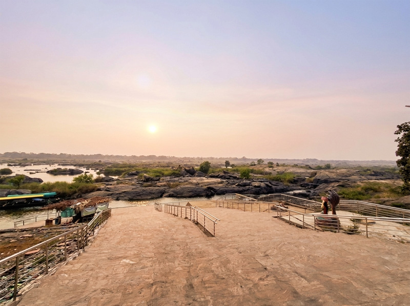 Ghat of Huma temple