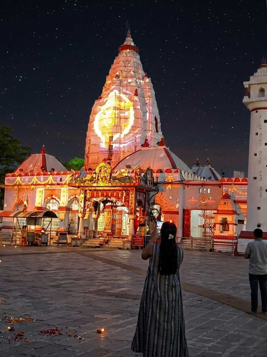 Samaleshwari Temple light and Sound show
