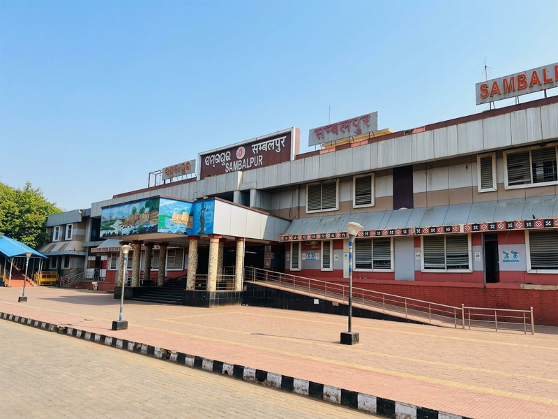 Sambalpur railway station near debrigarh