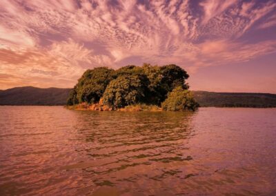 Sunset island, Debrigarh Boat Cruise